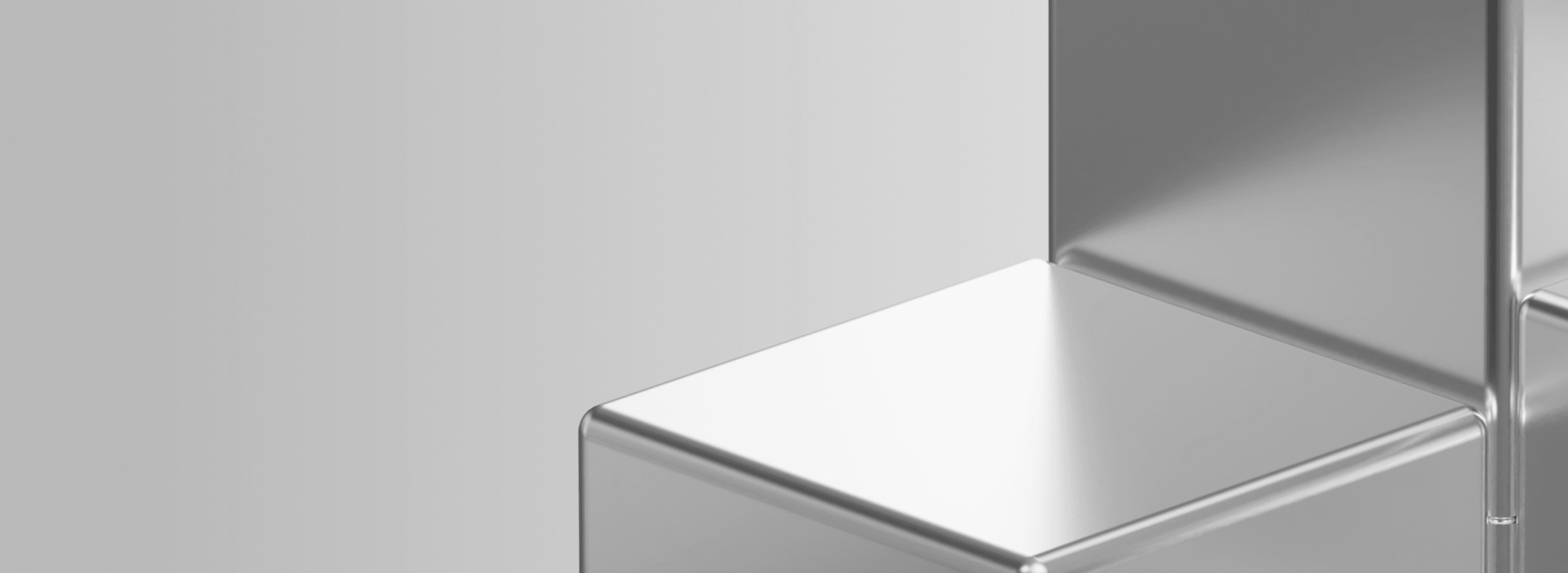 Call-to-action banner promoting Mako AI with metallic cube design